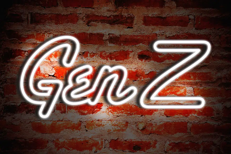 Gen Z Lighted Sign