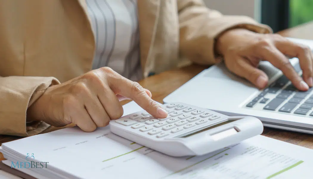 Women Senior Living Executive Calculating the Cost of a Vacant Position